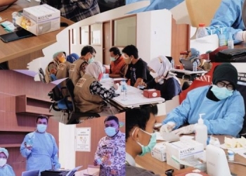 Kerahkan 21 Nakes, PDAM Kota Depok Gelar Vaksinasi Covid-19 Bagi Karyawan Dan Keluarga