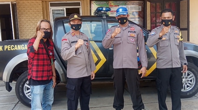 Mitra Reskrim Comunnity (MRC) dan Polsek Pecangaan Jepara Roadshow Jum’at Berkah