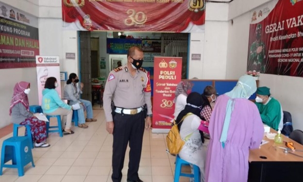 Sambut Hari Kemerdekaan, Satpas 1221 Pasar Segar Kota Depok Siapkan Vaksin Merdeka