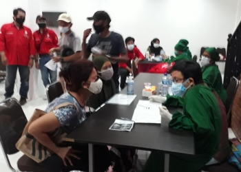 Polda Metrojaya – PDIP Dukung Percepatan Vaksinasi