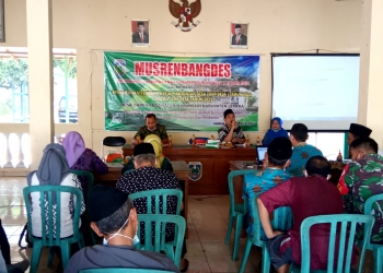 Desa Daren Kec. Nalumsari Jepara Laksanakan MusrenBangDes tahun 2021