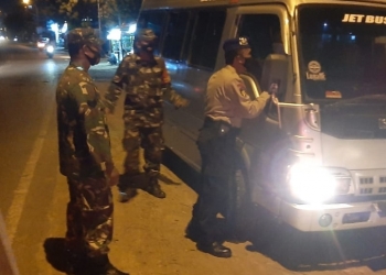 Petugas Gabungan Kembali Gelar Penyekatan Kendaraan Secara Acak