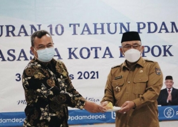 Pesan Walikota Depok Pada HUT Ke 10 PDAM Tirta Asasta
