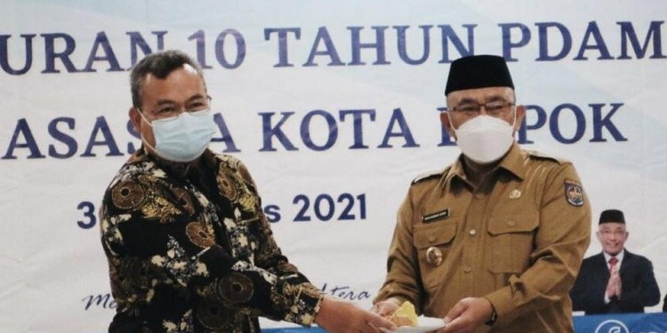 Pesan Walikota Depok Pada HUT Ke 10 PDAM Tirta Asasta