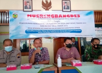 Desa Sendang Kec. Kalinyamatan, Gelar Musrembangdes