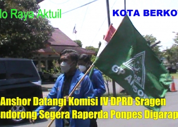 Diringi Rebana … GP Anshor Datangi Komisi IV DPRD Sragen Mendorong Segera Raperda Ponpes Digarap