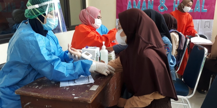 Gebyar Vaksinasi Di Kecamatan Sukmajaya