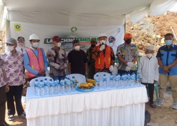 Lauching Samisade Desa Cijayanti, Membangun TPT Turap Dan Betonisasi Jalan