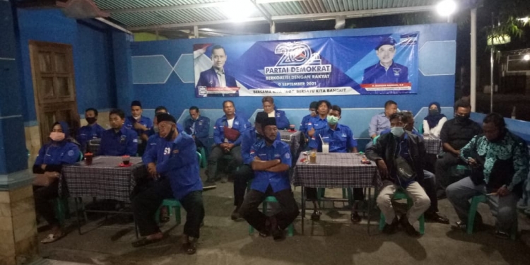 Demokrat Sragen Gelar Tumpengan Dua Dekade dan HUT SBY Ke 72