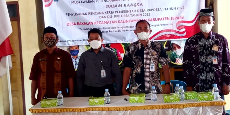 Desa Bakalan Kec. Bakalan Apresiasi warganya dalam Usulan Program Musyawarah Desa