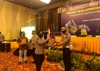 Anggota Polres Jepara Mengikuti Pelatihan Duta Humas Polri