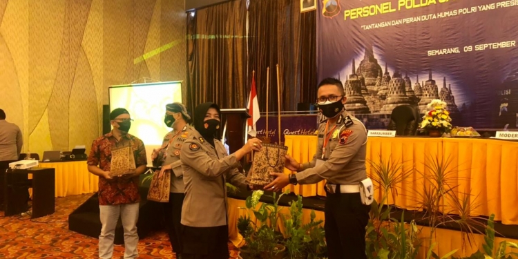 Anggota Polres Jepara Mengikuti Pelatihan Duta Humas Polri