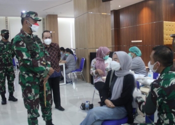 Brigjen TNI Achmad Fauzi Ajak Universitas Pakuan Bogor Kolaborasi Vaksinasi Mahasiswa