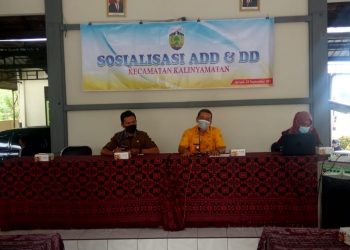 Sosialisasi Terkait ADD dan Dana Desa di Gelar Kecamatan Kalinyamatan Jepara