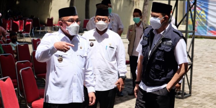 Gebyar Vaksinasi Tahap Dua, di Kecamatan Sawangan Kota Depok