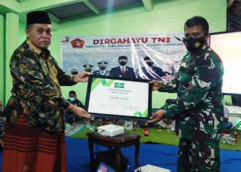 Koramil 05/Majong Jepara Gelar Syukuran di HUT TNI ke 76