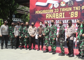 Alumni Akabri 1989 Gelar Bakti Sosial Vaksinasi COVID-19 di Solo Kamis, 21 Oktober 2021