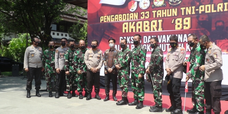 Alumni Akabri 1989 Gelar Bakti Sosial Vaksinasi COVID-19 di Solo Kamis, 21 Oktober 2021