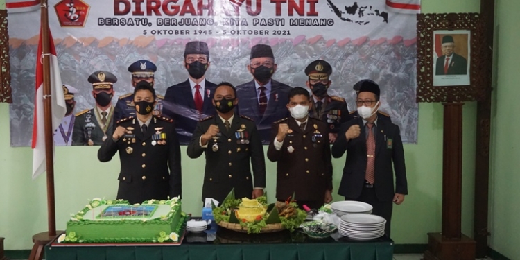 Kejutan Untuk Dandim 0719/Jepara di HUT TNI Ke 76