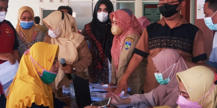 Peduli Kesehatan Warga, Ds Banyu Putih Kec.Kalinyamatan Jepara Gelar Vaksinasi