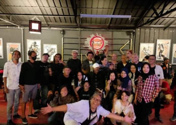 ROCKEN LOL, Gong Merah Putih dan Plastik Hitam ‘SemangART Soempah Pemoeda’ Di Kedai Lekker & Derek Car Wash