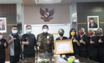 Rumah Sakit  Margono Raih Penghargaan Inovasi Pelayanan Publik 2021