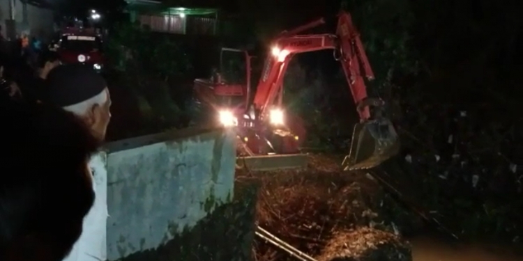 Ada Apa di Kali Kijing Pandeyan Ngemplak ? Sempat Meluap Rendam 40 Rumah Ditinjau BBWS