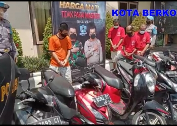 Enam Maling Motor Klaten Teringkus