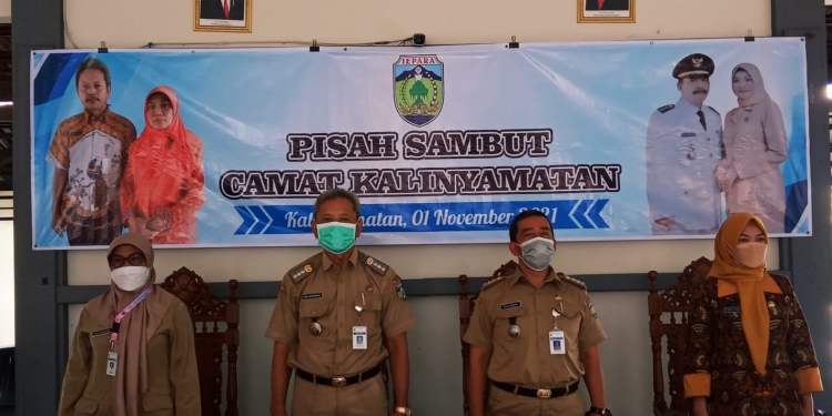 Pisah Sambut Camat Kalinyamatan Jepara di Gelar di Pendopo
