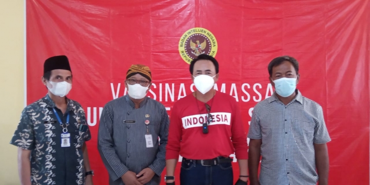 BIN Road Show Vaksinasi Door to Door di Jawa Tengah, Jepara Kuota 6000 Vaksin di 4 Titik