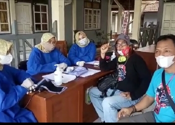 Masyarakat Serbu Vaksinasi Yang di Laksanakan MRC di Jepara