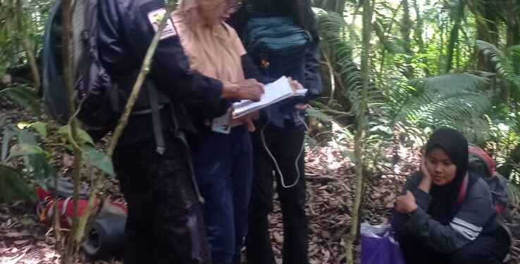 Organisasi Sukarelawan Montana Gunung Gede – Pangrango Dampingi Penelitian Mahasiswa Universitas Pakuan Bogor