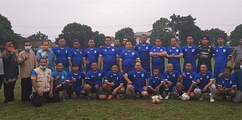 Korpri Kota Depok Vs Korpri Kec.Sawangan, Gelar Persahabatan Lebih Inten