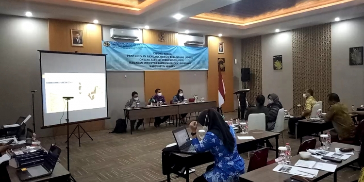 Expose Akhir , Penyusunan (RDTR) Online Single Submission Kawasan Kota Industri Sambungmacan Gondang