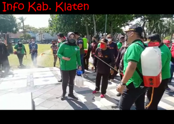 KLATEN GELAR SEMPROTAN ECO ENZYME MASUK REKOR MURI