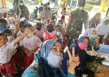 Karimunjawa Langkah Awal Percepatan Vaksinasi Anak Tingkat SD