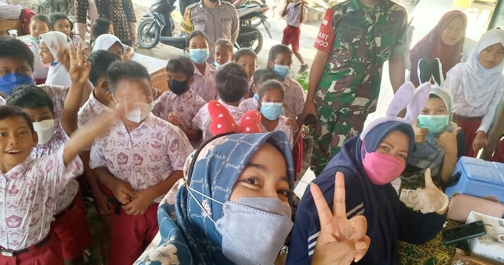 Karimunjawa Langkah Awal Percepatan Vaksinasi Anak Tingkat SD