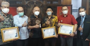 Tiga Kecamatan dan Tiga Desa diJepara Mendapat Penghargaan Dari DJPb Pemprov. Jateng