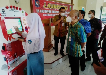Bupati Jepara Luncurkan 16 Mesin Anjungan ADM di 16 Kecamatan