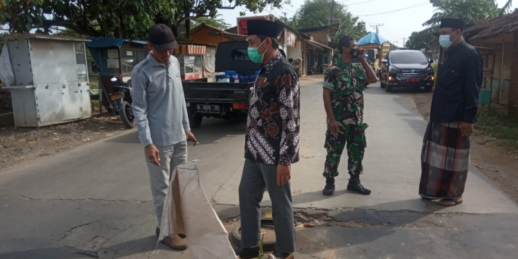 Ketua DPRD Jepara Tinjau Langsung Saluran Irigasi Ambrol di Jalan Nalumsari