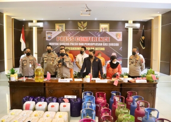 Polda Jateng Ungkap Pemalsuan Minyak Goreng dan Penyalahgunaan Gas LPG