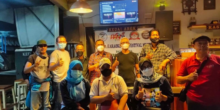 HPN 2022, FORWARD dan AWAN Gelar Lomba Karaoke dan Festival Music di Kedai Arek
