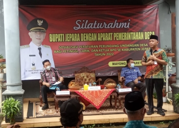 Desa Bungu Mayong Tuan Rumah Sosialisasi RoadShow Bupati Jepara