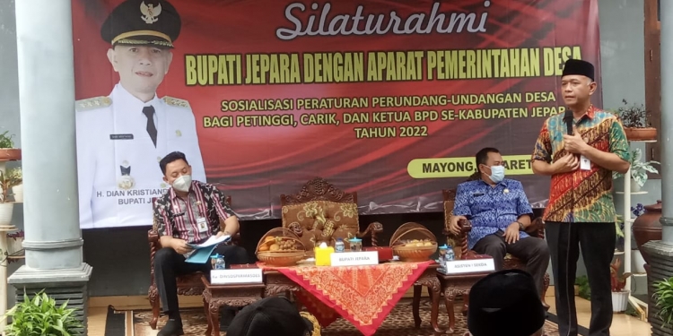 Desa Bungu Mayong Tuan Rumah Sosialisasi RoadShow Bupati Jepara