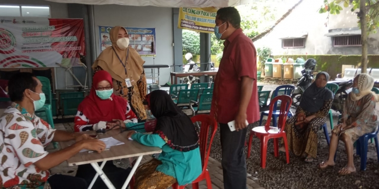 Vaksinasi Lansia dan Dosis 2 Terus di Upayakan Maksimal Oleh Puskesmas Kalinyamatan