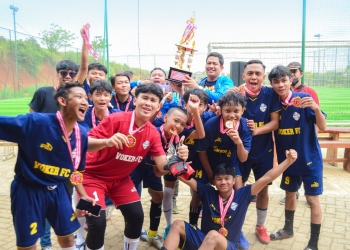 Army Mulyanto Tutup Kejuaraan Sepakbola KNPI CUP 1 U-15