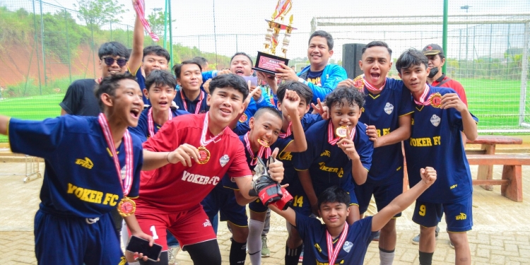 Army Mulyanto Tutup Kejuaraan Sepakbola KNPI CUP 1 U-15