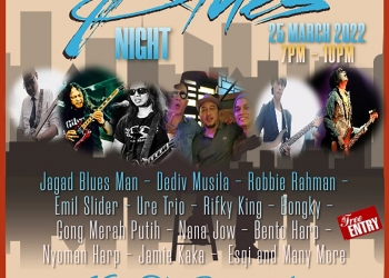 Yeachh ! 25 Maret BLUES NIGHT Depok Kembali Menggebrak