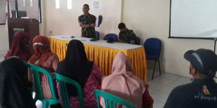 Kodim 0508 Kota Depok Salurkan Bantuan BTPKLWN