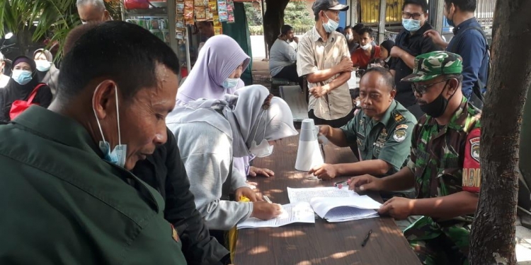 KORAMIL 06 CIMANGGIS SALURKAN PENCAIRAN BTPKLWN